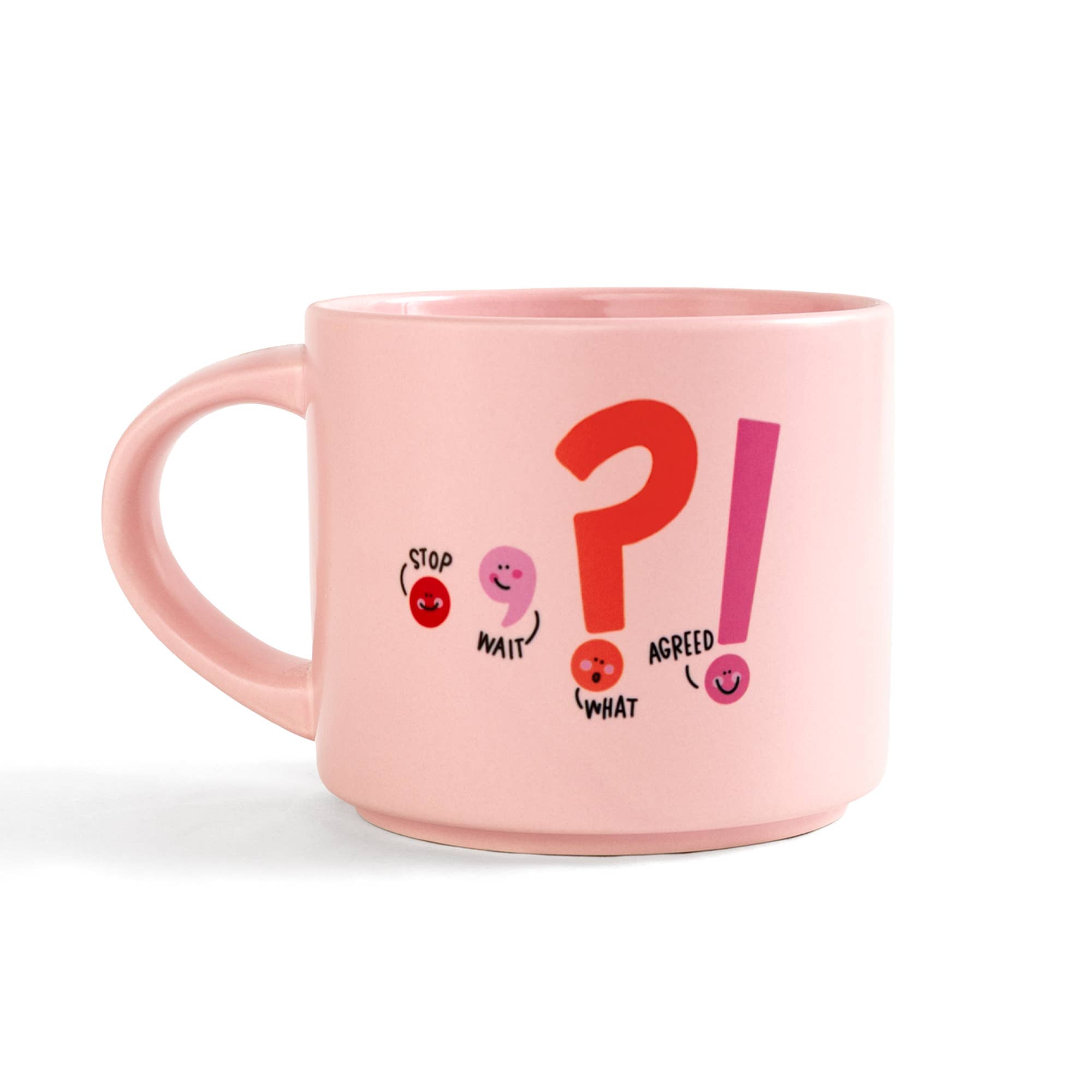 Punctuation Large Ceramic Mug