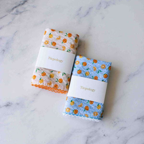 Orange Sorbet Cotton Scarf