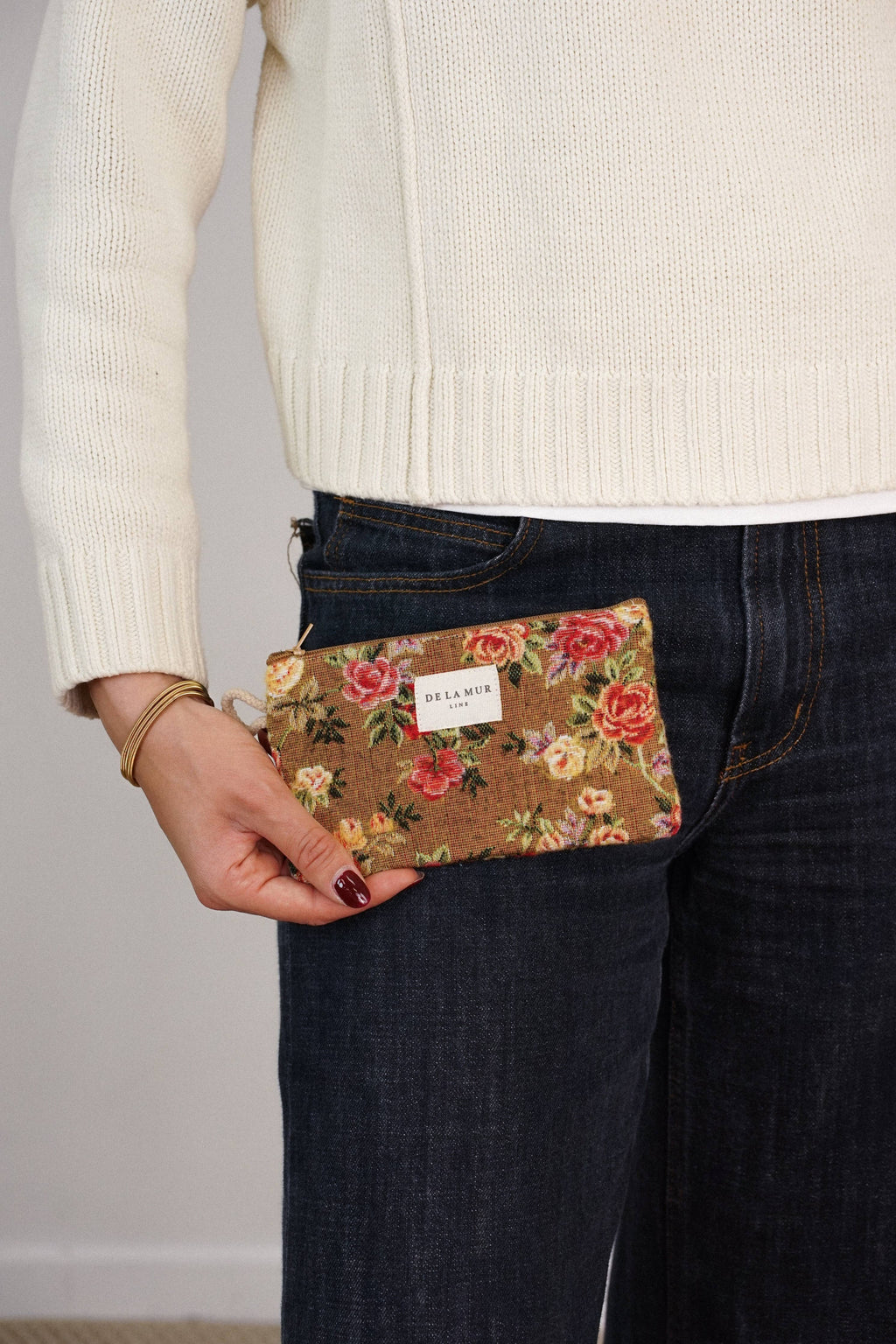 Esme Floral Jacquard Small Bag