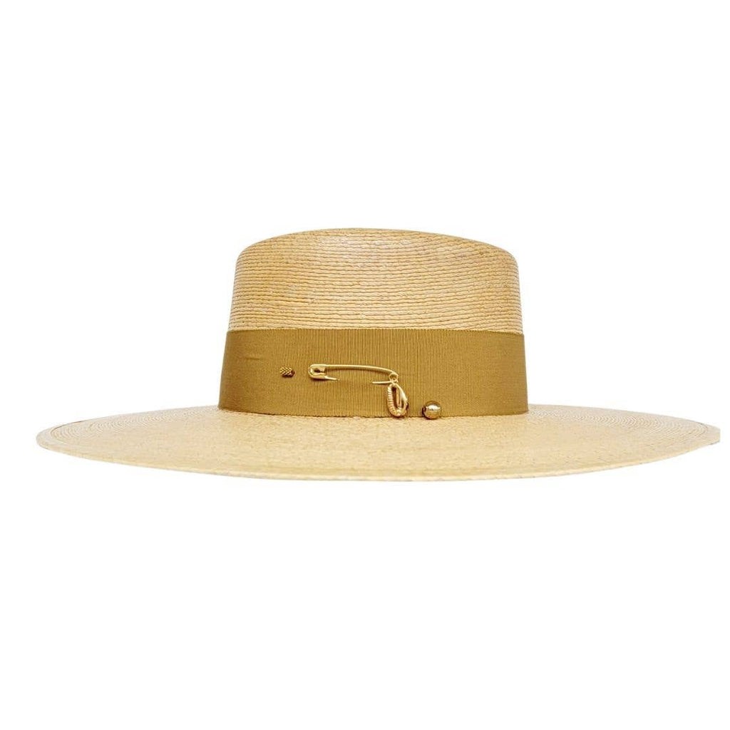 Estrid Straw Telescope Crown Hat
