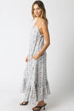 Katie Ruffle Maxi Dress