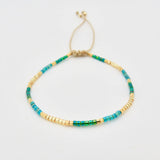 Dainty 3 Tone Bracelet - 24k Gold Plated