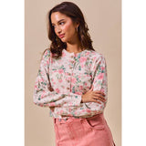 Delaney Floral Cardigan