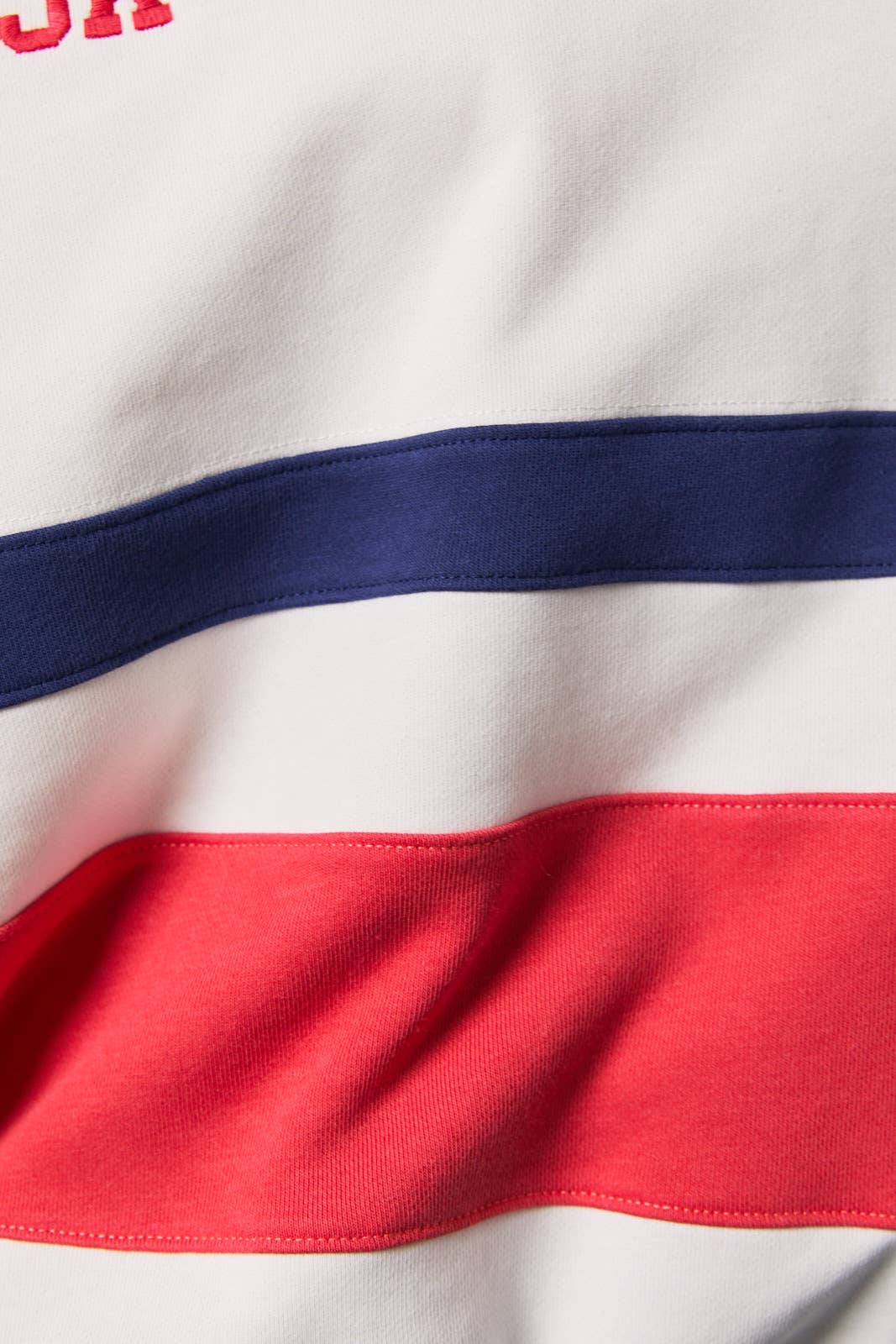 USA COLOR BLOCK OVERSIZED SWEATSHIRT