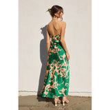Celeste Strapless Bias Cut Maxi Dress