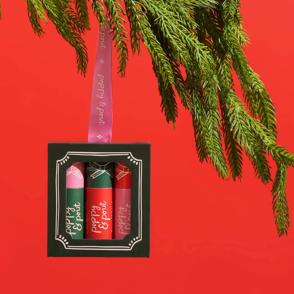 Holiday Lip Balm Trio