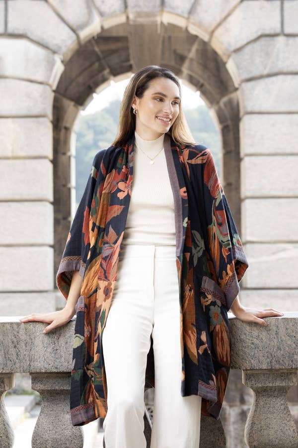 Twyla Floral Kimono Jacket