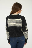 Swan Jacquard Cardigan