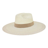 Atrani Straw Truman Crown Hat - Beige
