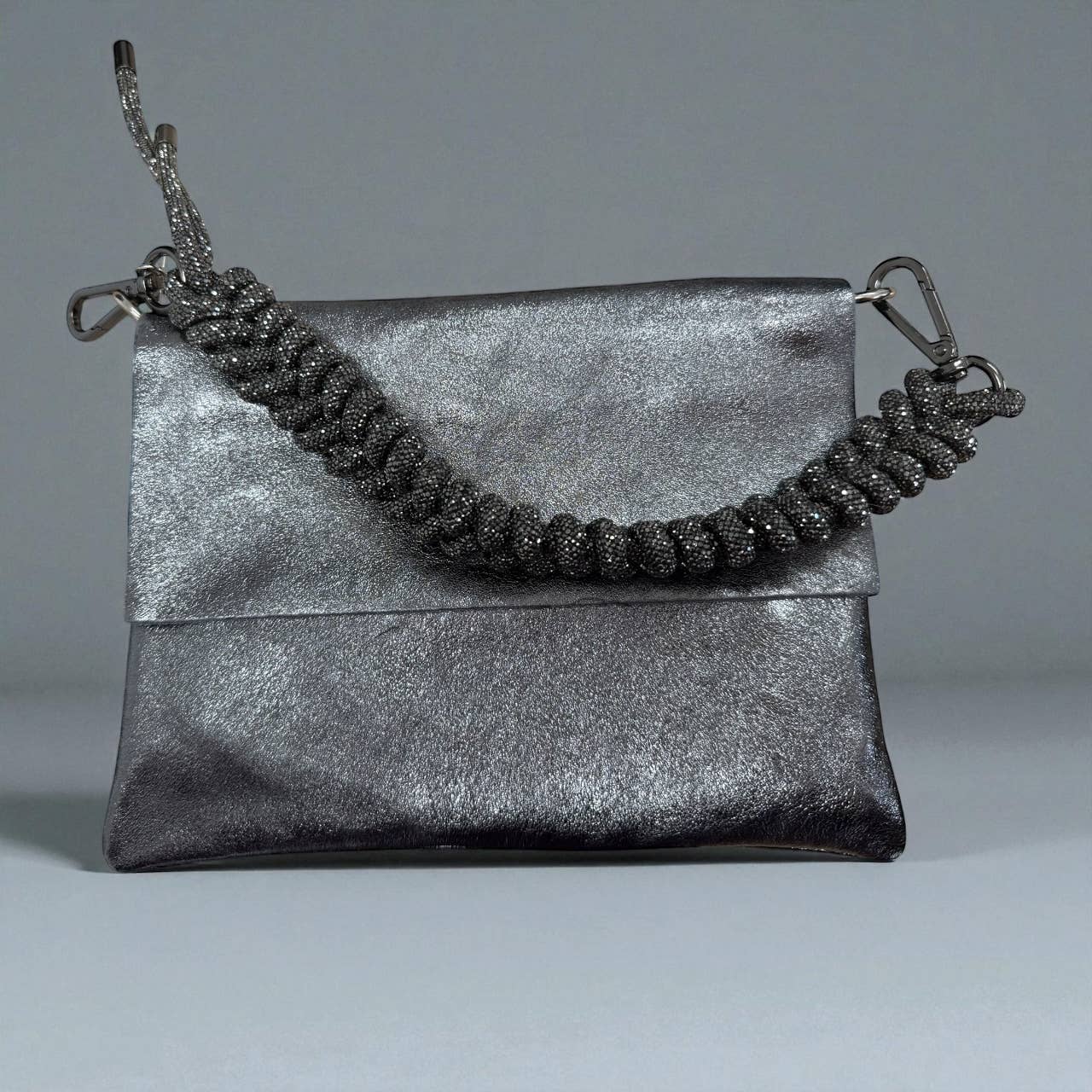 Trio Italian Leather Crossbody, Shoulder & Clutch Bag