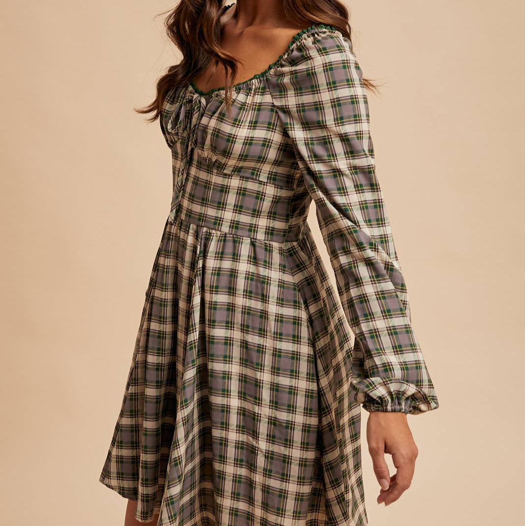 Tartan Mini Dress