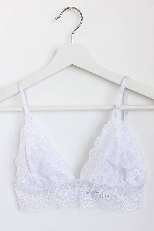 Triangle Lace Bralette