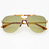Logan Acetate Aviator Unisex Sunglasses