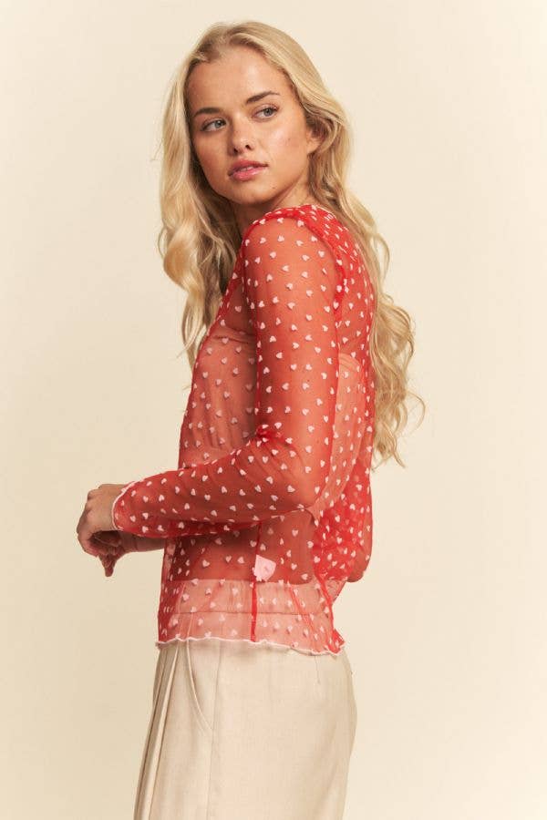 MESH LAYERING TOP