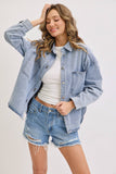 Claire Denim Shirt Jacket