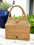 Ata Vine Round Handle Handbag