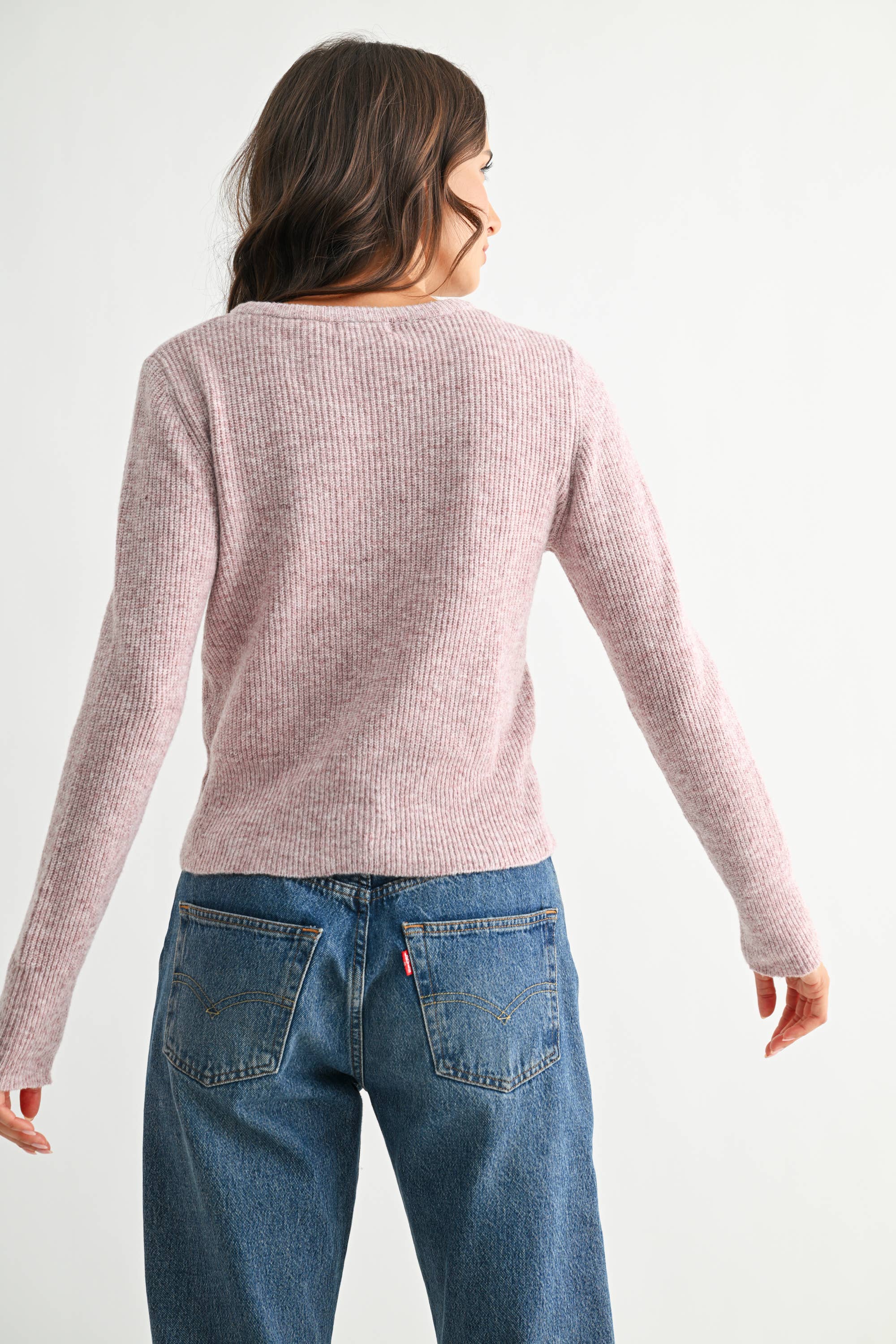Renee Pearl Button Cardigan