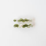 Eco Cloud Wave Slide Hair Pin Set