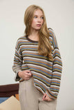 Multi Color Stripe Pullover