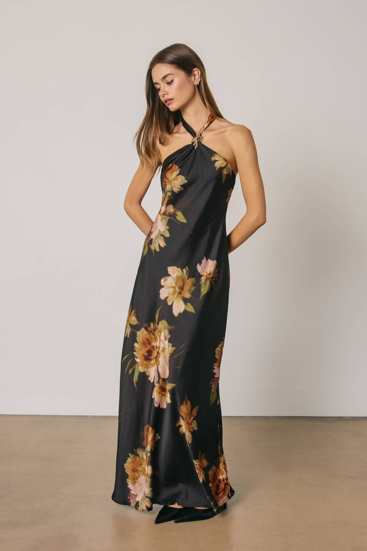Celine Floral Maxi Dress