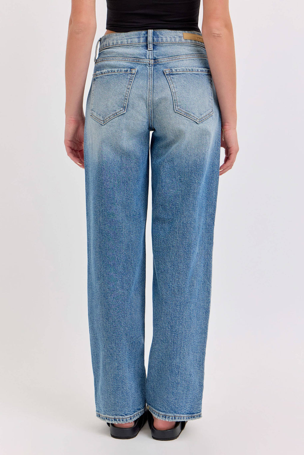 Mid Rise Baggy Dad Jean