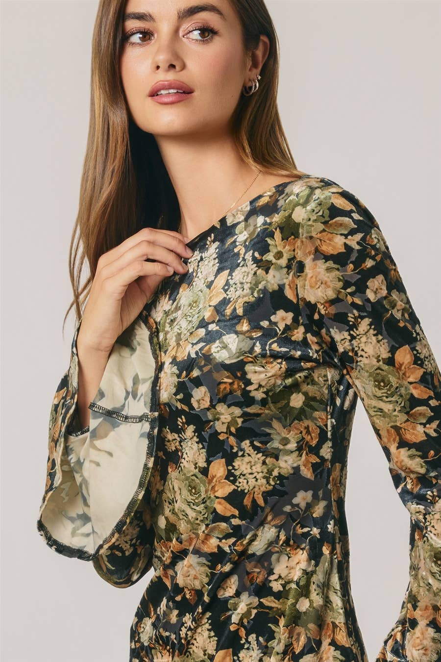 Vivienne Velvet Mini Dress