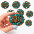 Cute and Clingy Embroidered Dog Patch