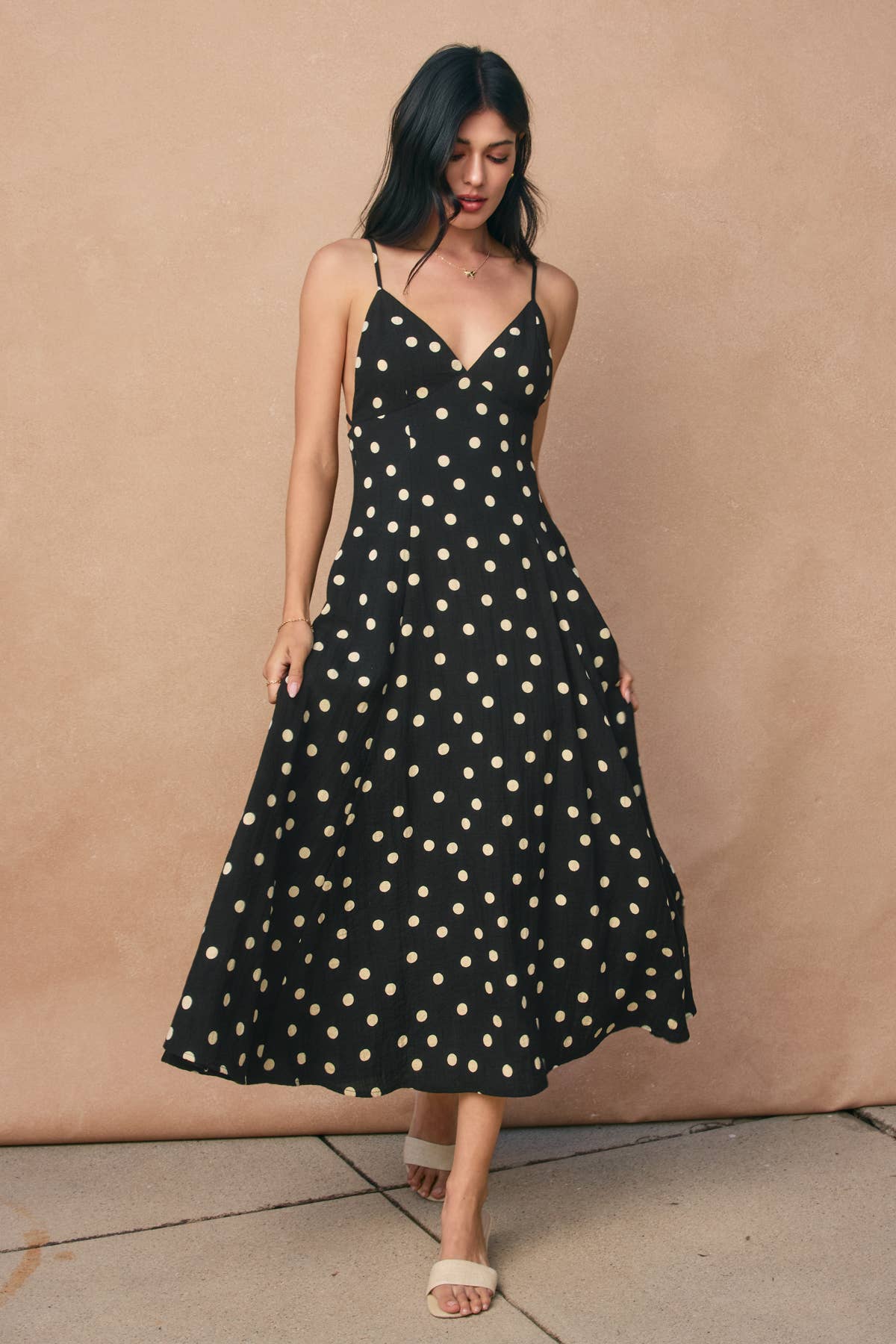 Show Out Open Back Maxi Dress