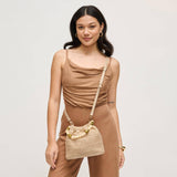 Emery Beaded Handle Crossbody Bag