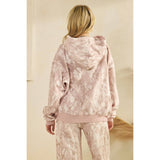 Printed Fleece Hoodie