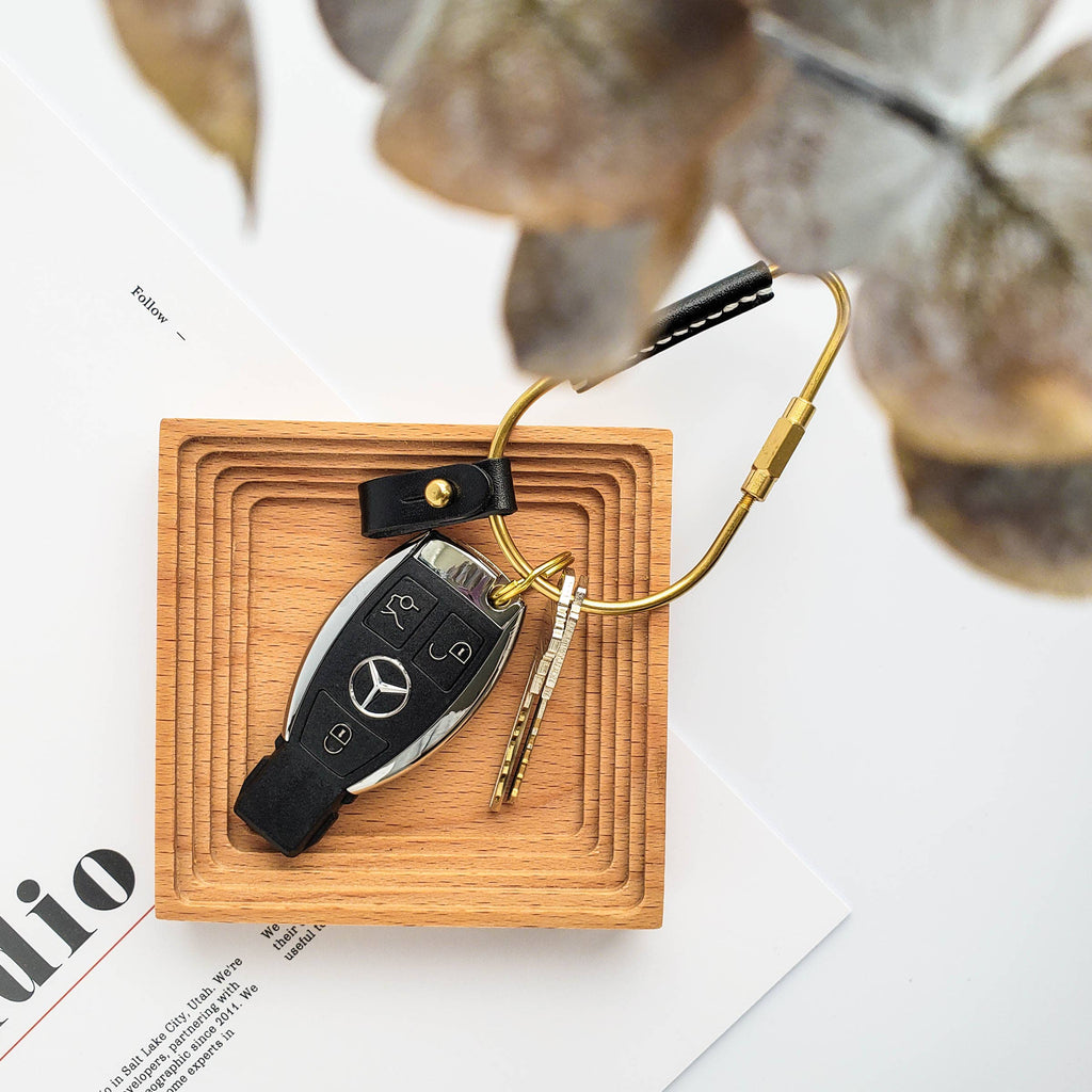 Brass Key Carabiner - “Pear"