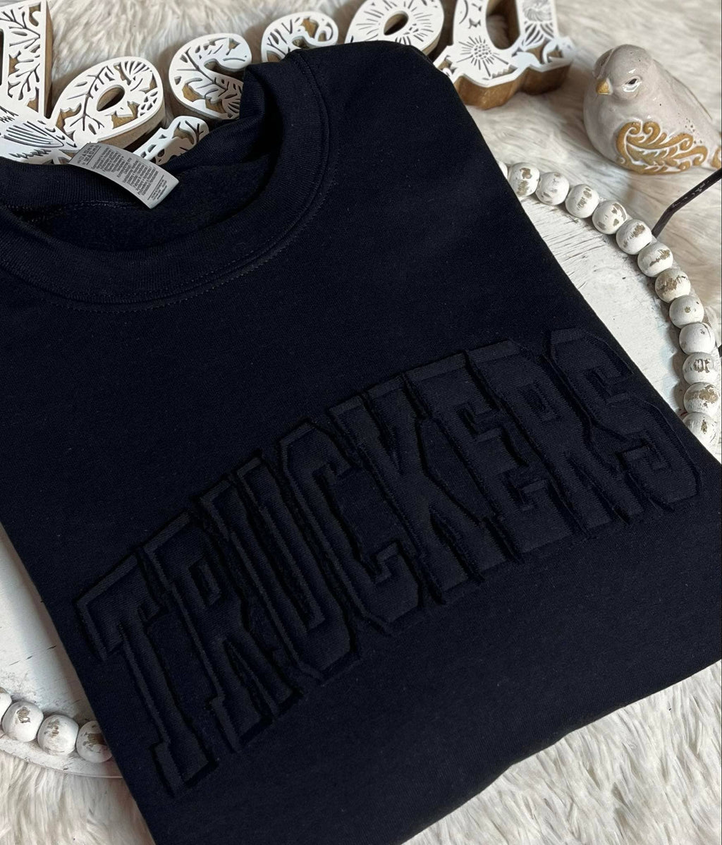 NEW Colors! Custom Raggy Sweatshirt, Popular tone on tone
