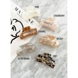 Acetate Tortoise Hair Clips - ALLIE