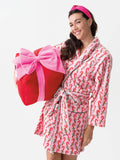 FELICITY CANDY CANE ROBE