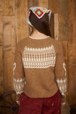 Swan Jacquard Cardigan