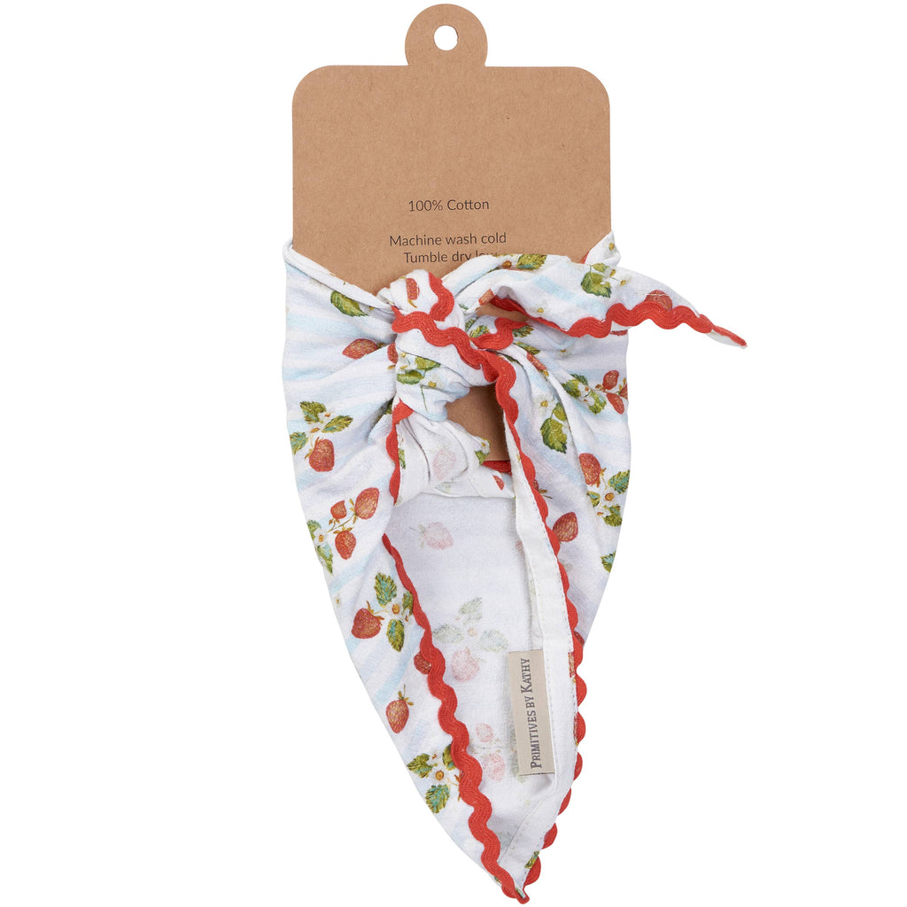 Strawberry Pet Bandana