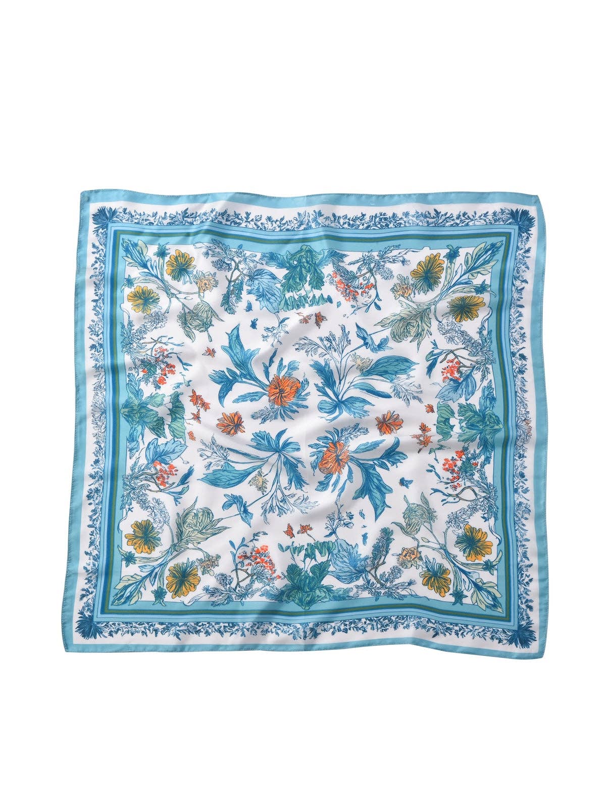 Dinah Botanical Square Scarf