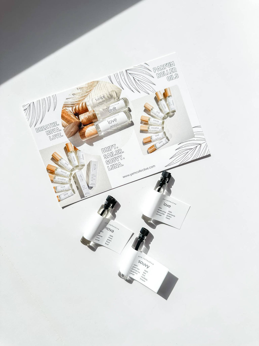 Perfume Roller Sample Vial: Choose from menu