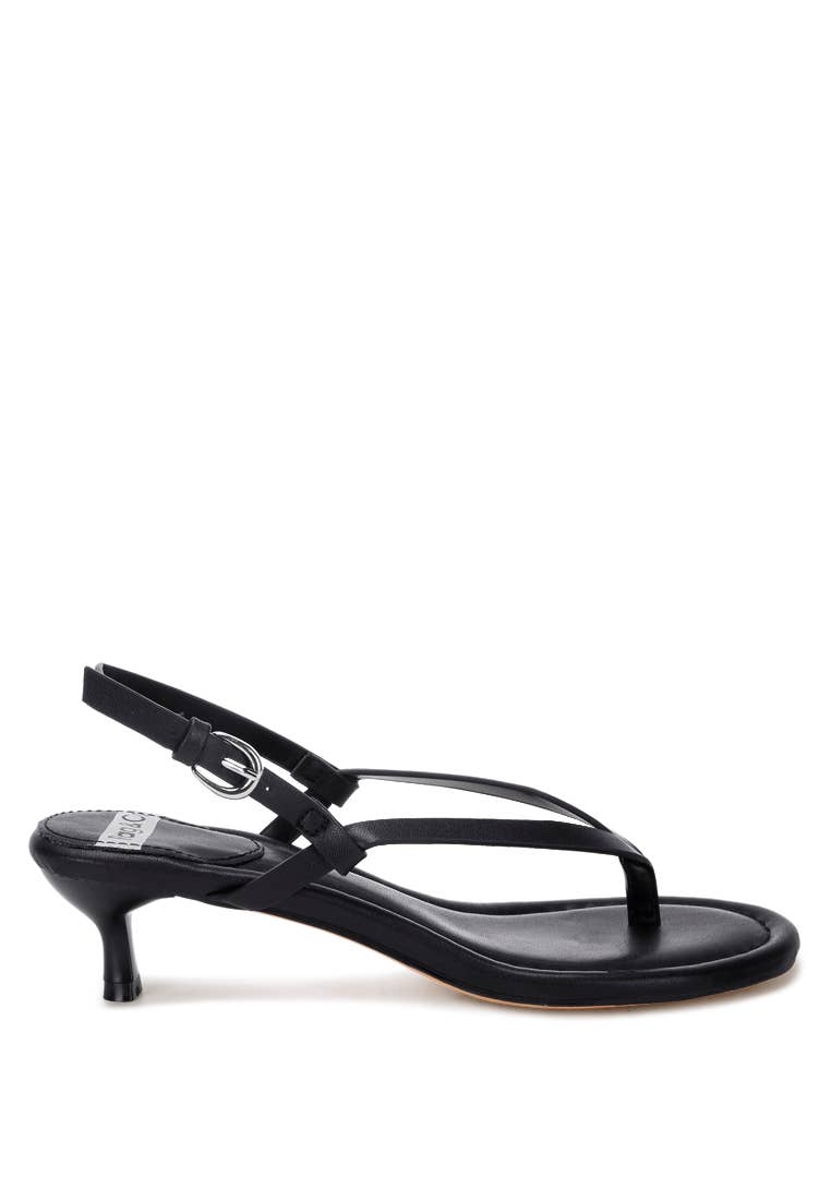 Brisbou Thong Strap Heels