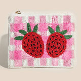 Lenora Strawberry Coin Purse