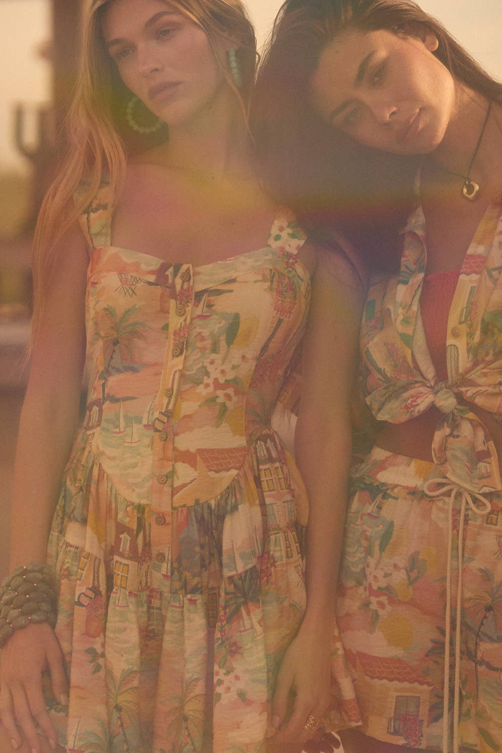 Goldie Sleeveless Tiered Ruffle Romper