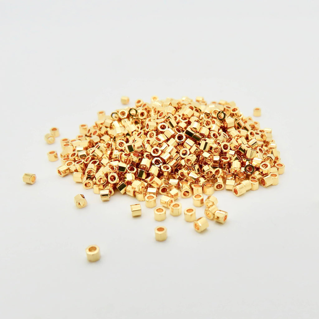 Dainty 3 Tone Bracelet - 24k Gold Plated