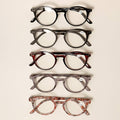 Unisex Camo Pattern Round Reading Glasses
