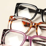 Women's Tortoise Rectangle Reading Glasses