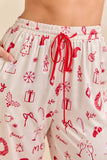 Christmas Print Pajama Set