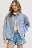 Claire Denim Shirt Jacket