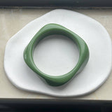 Geometric Polygon Irregular Acrylic Bracelets