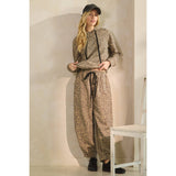 Printed French Terry Pants