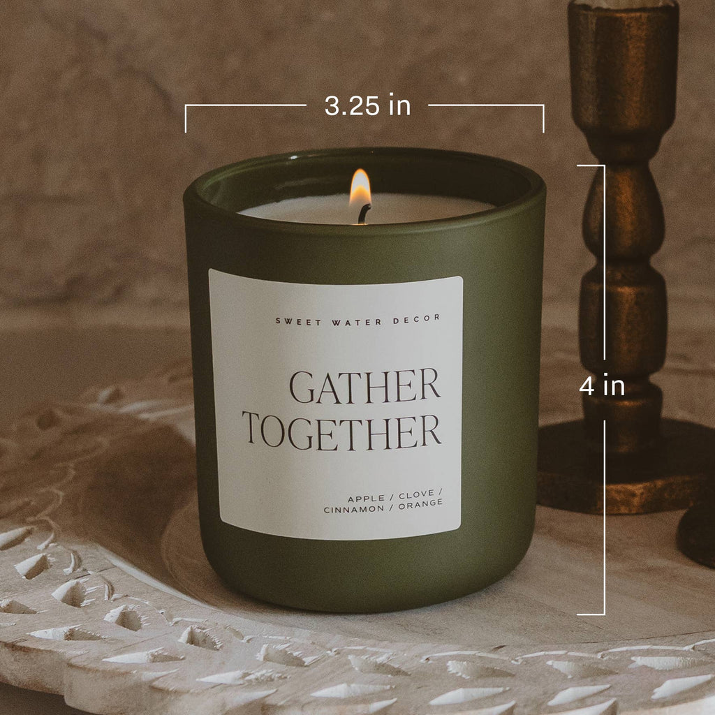 Merry and Bright 15 oz Matte Jar Candle