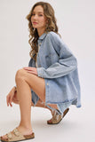 Claire Denim Shirt Jacket